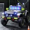 Electric ride on car for children Rubicon jeep for kids