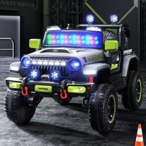 Electric ride on car for children Rubicon jeep for kids