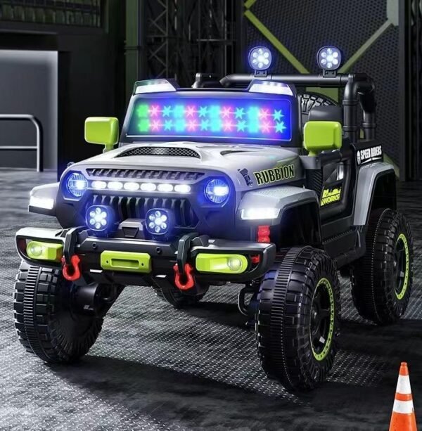 Electric ride on car for children Rubicon jeep for kids