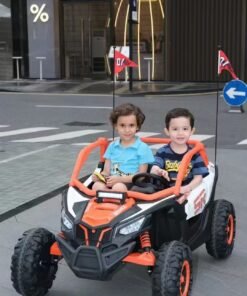 Alternative view of 12V Kids Toy Ride-On Pickup – Two-Seater, Bigger Size Car Ridertoys