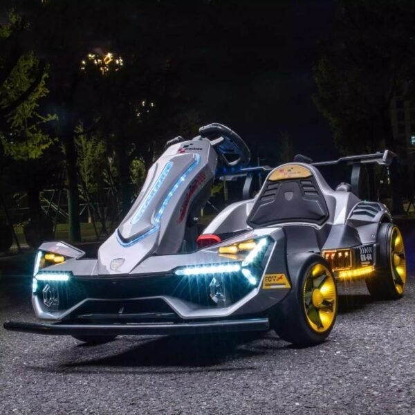 24V Electric Car for Kids – Battery Operated Jeep with Rubber Tires, Remote Control, LED Lights & MP3 Music Player - Image 6