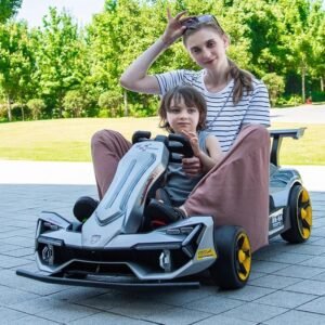 Buy 24V Electric Ride-on Car for Kids – Battery Operated Jeep with Rubber Tires, Remote Control, LED Lights & MP3 Music Player