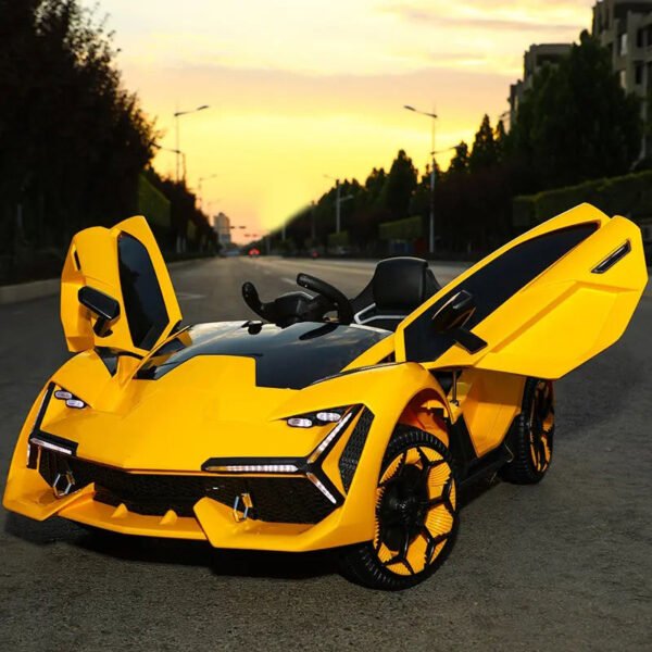 Lamborghini Battery Operated Kids Car Ridertoys - Image 5