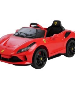 RIDERTOYS Ferrari F8 12V Ride-On Car for Kids
