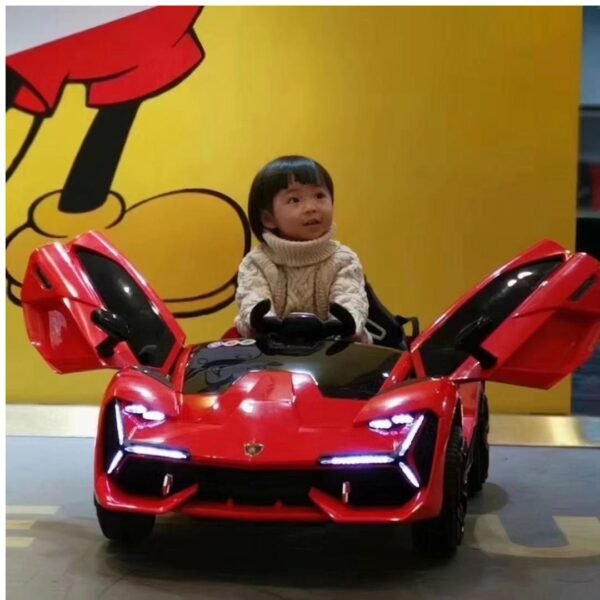 Lamborghini Battery Operated Kids Car Ridertoys - Image 4