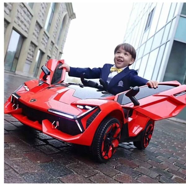 Lamborghini Battery Operated Kids Car Ridertoys - Image 3
