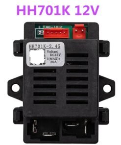 5 Pin HH701K-2.4G 2.4G Remote Control Bluetooth Receiver Motherboard for Kids Powered Ride-On Car [ONLY Circuit] (HH701K 12V)