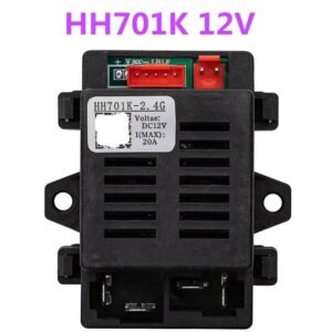 5 Pin HH701K-2.4G 2.4G Remote Control Bluetooth Receiver Motherboard for Kids Powered Ride-On Car [ONLY Circuit] (HH701K 12V)