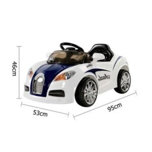 Alternative view of SMILE Kids Ride On Car for Children – 12V, Dual Battery, Dual Motor, Single Seater (1–4 Years)