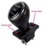 Forward & Backward Gear Type Shift Switch with Knob for Children's Electric Powered Cars- Black