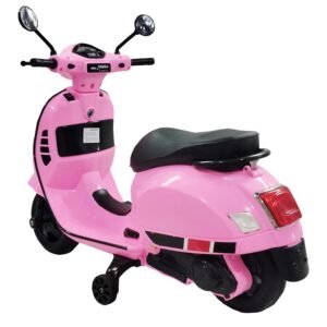 ridertoys Vespa 12v Battery Operated Rechargeable Ride On Scooter