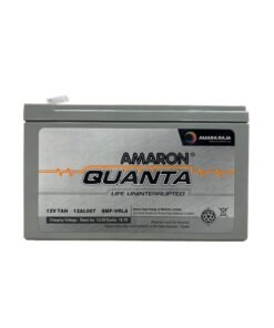 amaron quanta 12V 7Ah SMF UPS-Emergency Battery Ideal for Use in UPS/Solar and More Instruments (VRLA 12-07/ 12V, 7AH C20)