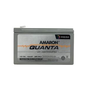 amaron quanta 12V 7Ah SMF UPS-Emergency Battery Ideal for Use in UPS/Solar and More Instruments (VRLA 12-07/ 12V, 7AH C20)