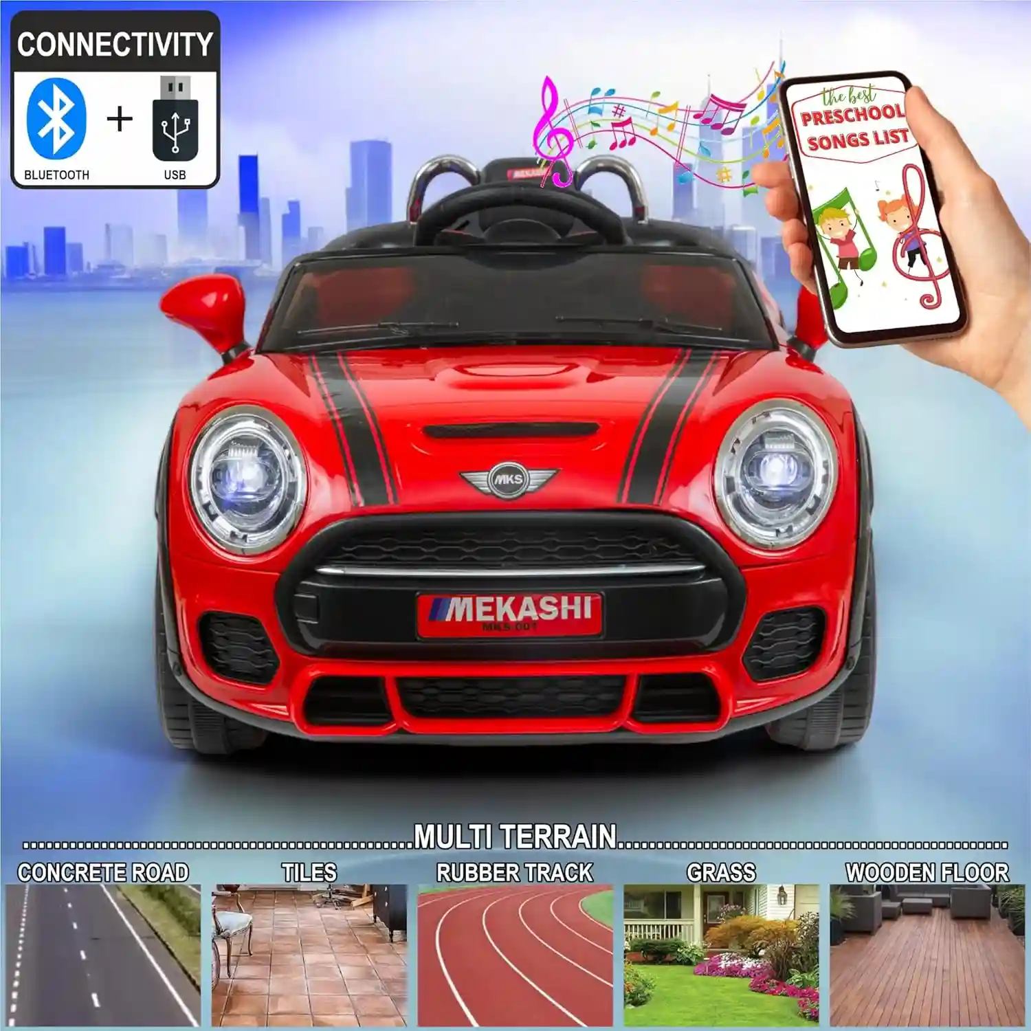 children Mini cooper electric ride on car