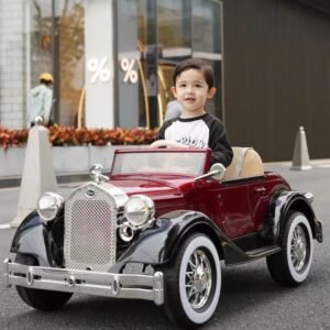 Vintage car kids car battery operated ride on car