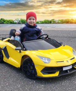 Alternative view of LICENSED Lamborghini Aventador SVJ  Kids Ride-On Car with Remote controlled