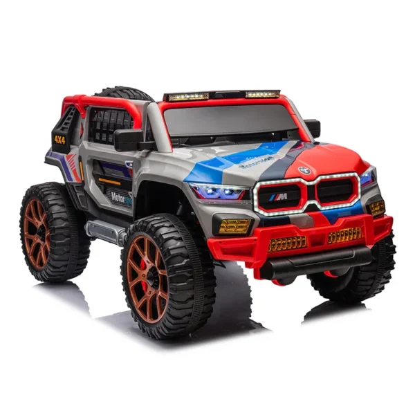 BMW RIDE ON JEEP FOR KIDS DOUBLE SEATER RIDERTOYS