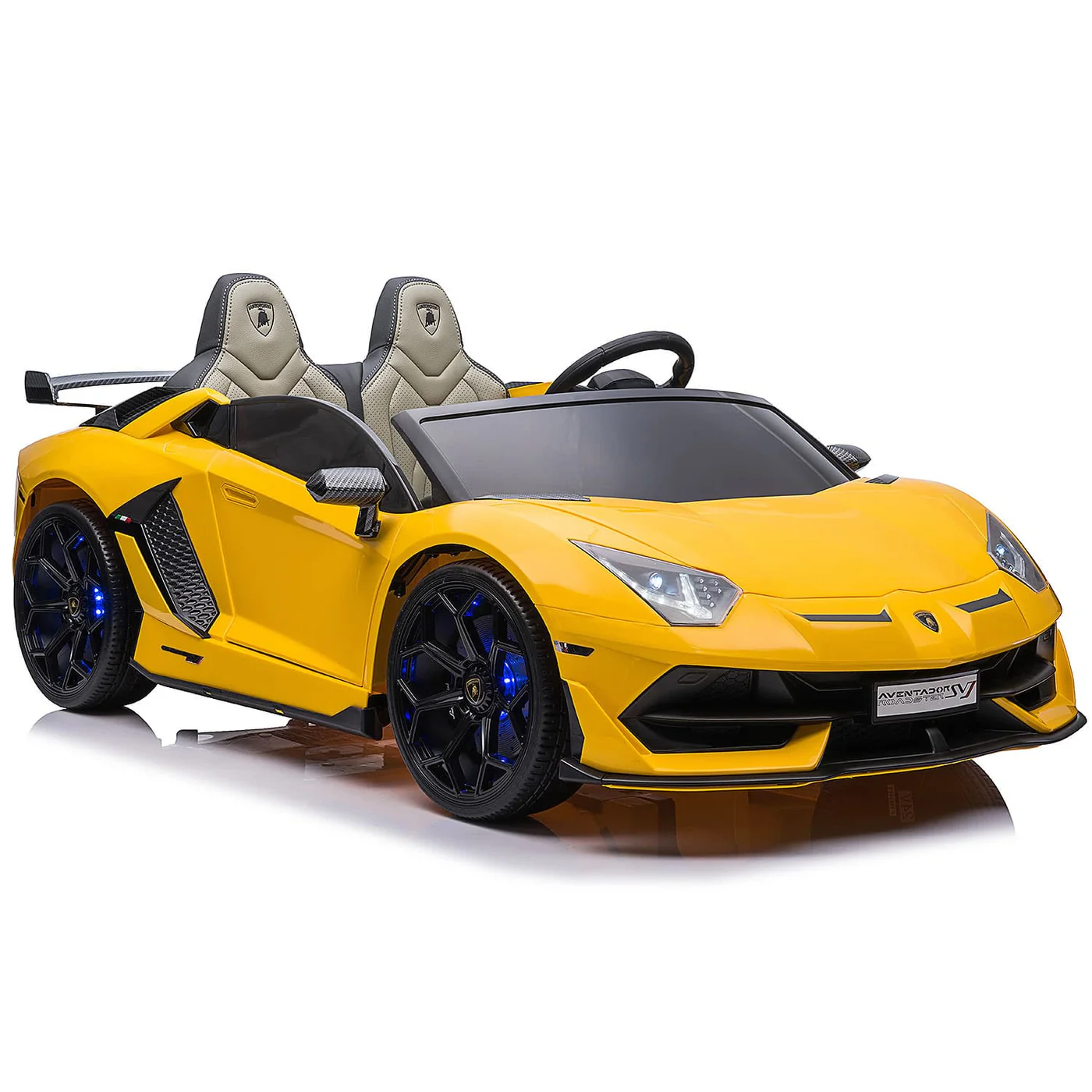 LICENSED Lamborghini Aventador SVJ Kids Ride-On Car with Remote controlled - Image 7