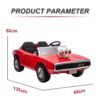 Kids Licensed Dodge Charger 1970 – 12V Electric Ride-On Car for Kids