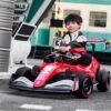 F1 electric racing car for kids front view