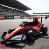 F1 kids ride-on car electric racing car for children aged 3 to 8 years