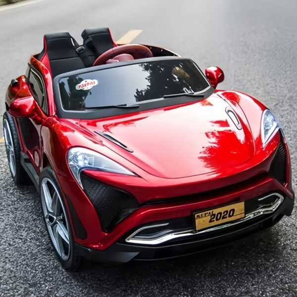 Ridertoys KP2020 Kids Electric Sports Ride-On Car – 12V Battery Operated Luxury Sports Car with Remote Control