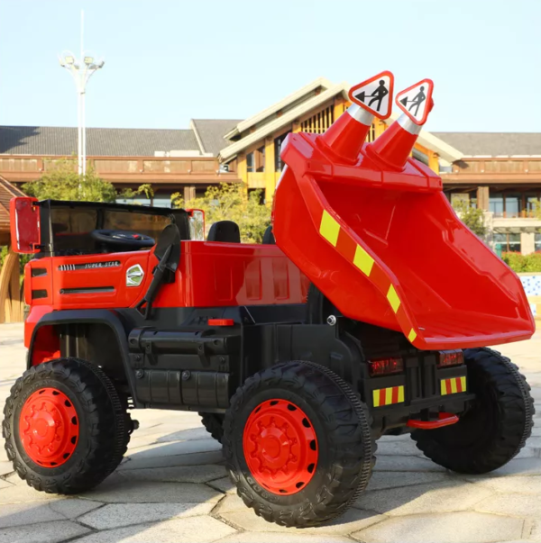 Remote control electric dump truck for kids