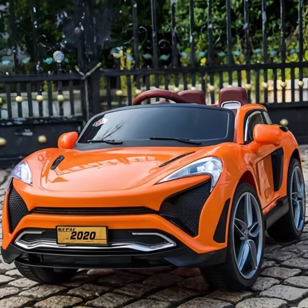 Ridertoys KP2020 Kids Electric Sports Ride-On Car – 12V Battery Operated Luxury Sports Car with Remote Control