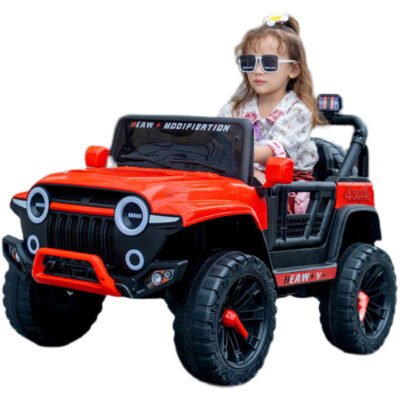 ridertoys 12V 4WD Kids Electric Ride On Car Battery Operated Off Road Car with Remote Control