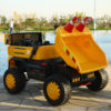 Kids battery operated construction vehicle ride on