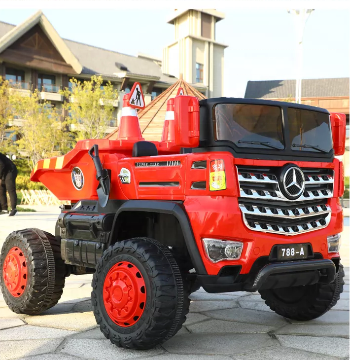 788-A battery operated kids ride on dump truck electric construction truck